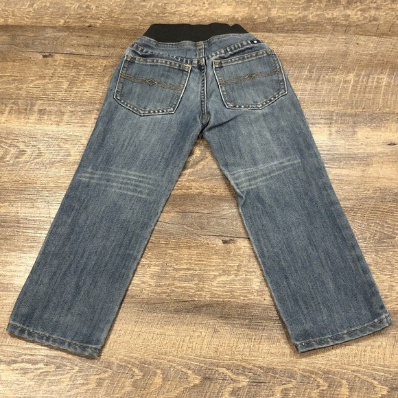 Lucky Brand Pants Boys 5 Blue Jeans Billy Straight Youth Kids 18x17 READ - Picture 6 of 8